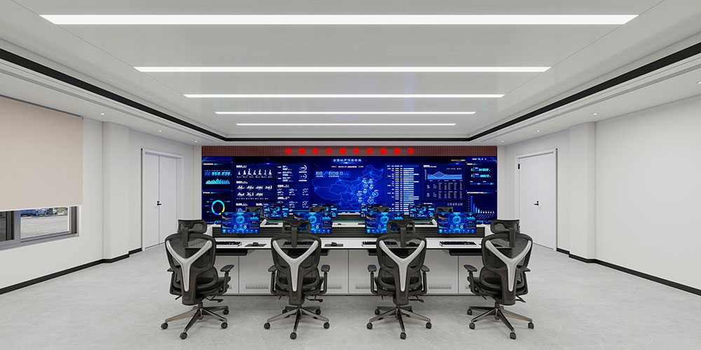 常州某区警务站指挥中心控制台项目圆满竣工，科技赋能智慧警务新标杆