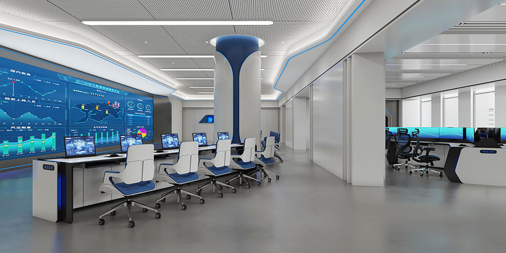 优盾控制台桌助力山东某市公安局战训中心项目顺利完成