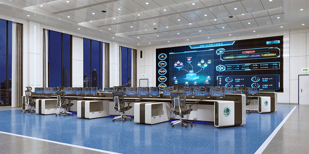 UDWEN控制台赋能智慧电网，助力安徽某市国家电网指挥中心项目顺利完成