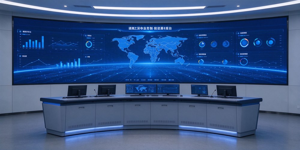 指挥中心大屏系统与控制台协同设计完全指南——LED、LCD拼接与空间布局，源头厂家教你做好指挥中心整体规划